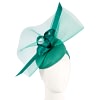 Bespoke teal spring racing fascinator by Fillies Collection
