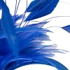 Large royal blue feathers fascinator headband - Image 3