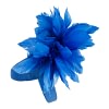 Royal Blue feather fascinator by Fillies Collection - Image 3