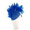 Royal Blue feather fascinator by Fillies Collection