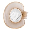 Custom Made Gold Special Occasion Hat - Image 5