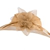 Custom Made Gold Special Occasion Hat - Image 3