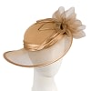 Custom Made Gold Special Occasion Hat