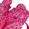 Sparkling Fuchsia Fascinator with Sequins by Fillies Collection - Image 3