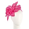 Sparkling Fuchsia Fascinator with Sequins by Fillies Collection