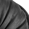 Bold Black Felt Hat with Silk Abaca Bow - Image 5