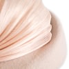 Bold Nude Felt Hat with Silk Abaca Bow - Image 5