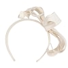 Stylish Cream Bow Fascinator by Max Alexander - Image 4