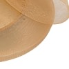 Gold custom made cocktail hat by Cupids Millinery - Image 4