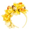 Floral Yellow Fascinator - Max Alexander - Image 2