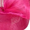 Bespoke fuchsia racing pillbox fascinator by Fillies Collection - Image 5