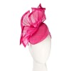 Bespoke fuchsia racing pillbox fascinator by Fillies Collection
