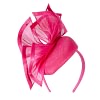 Bespoke fuchsia racing pillbox fascinator by Fillies Collection - Image 2