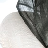 White pillbox with black bow by Fillies Collection - Image 5