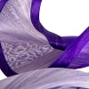 Bespoke lilac & purple racing fascinator by Fillies Collection - Image 5