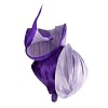 Bespoke lilac & purple racing fascinator by Fillies Collection - Image 3