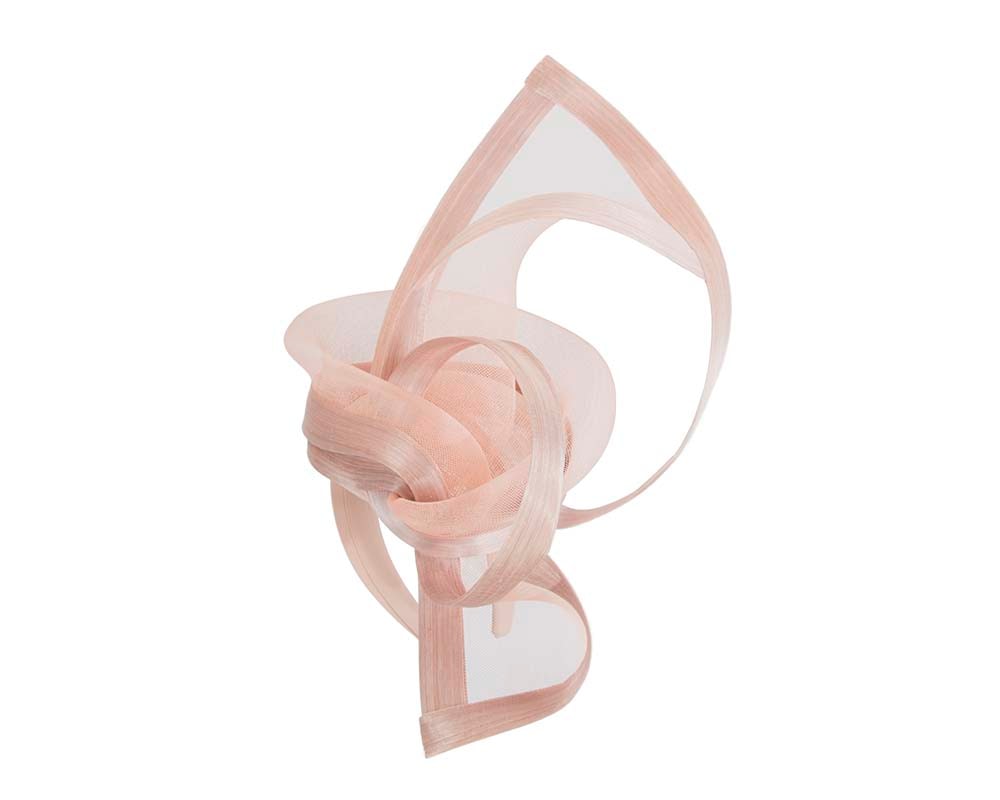 Edgy blush fascinator by Fillies Collection - Fascinators Online Edgy blush fascinator by Fillies Collection - Image 3