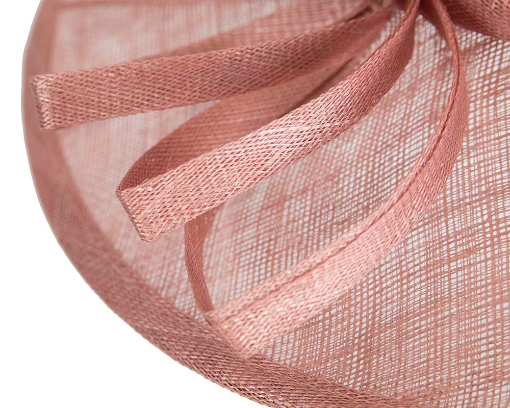 Dusty Pink ladies sinamay racing hat by Max Alexander - Image 5