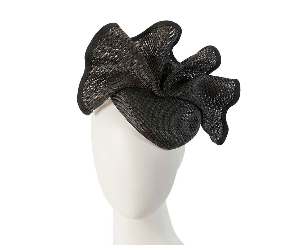 Fascinators Online - Black pillbox fascinator by Fillies Collection