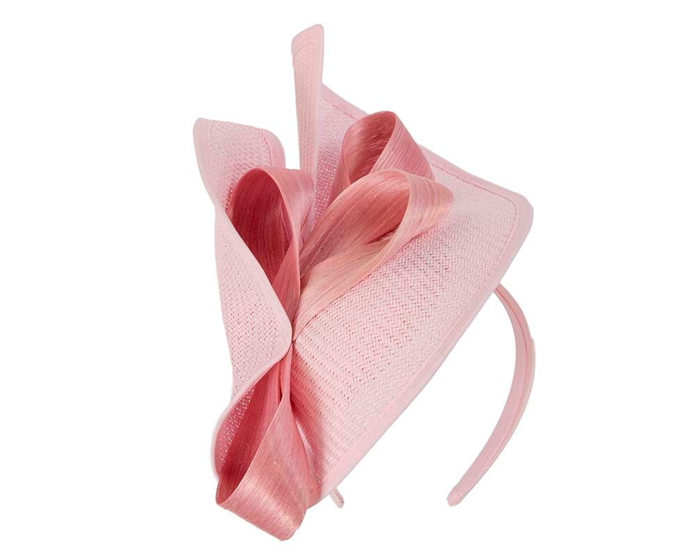 Fascinators Online - Pink fascinator with bow by Fillies Collection