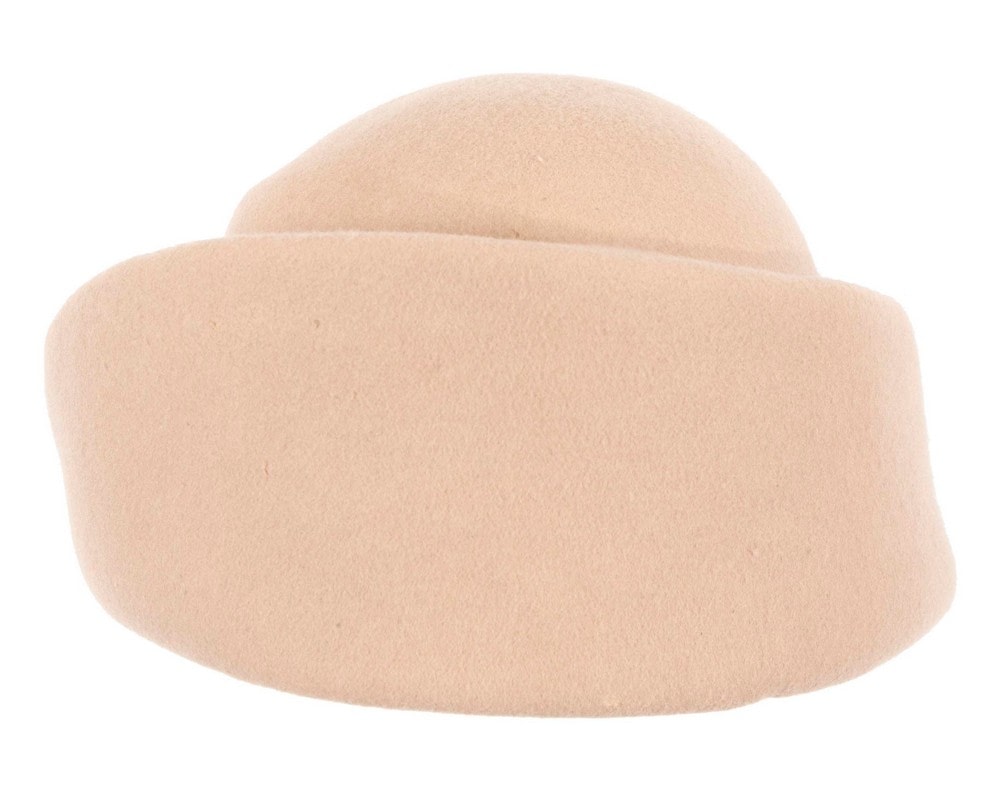 Designers nude felt hat - Fascinators Online Designers nude felt hat - Image 6