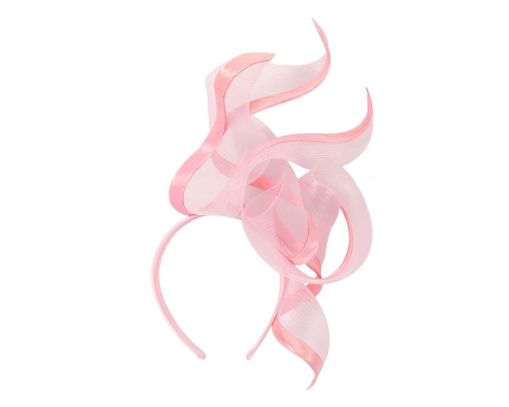 Bespoke large pink racing fascinator by Fillies Collection - Fascinators Online Bespoke large pink racing fascinator by Fillies Collection - Image 4