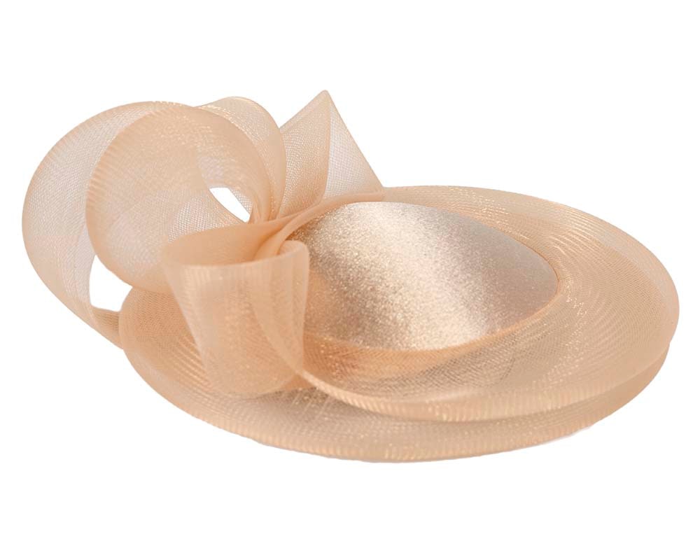 Cashew custom made cocktail hat by Cupids Millinery - Image 3