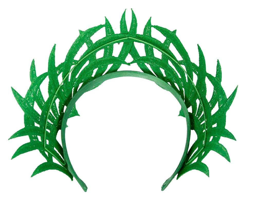Green lace crown by Max Alexander - Image 4