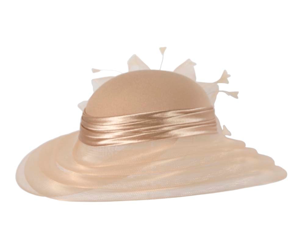 Cashew custom made Mother of the Bride hat - Image 6