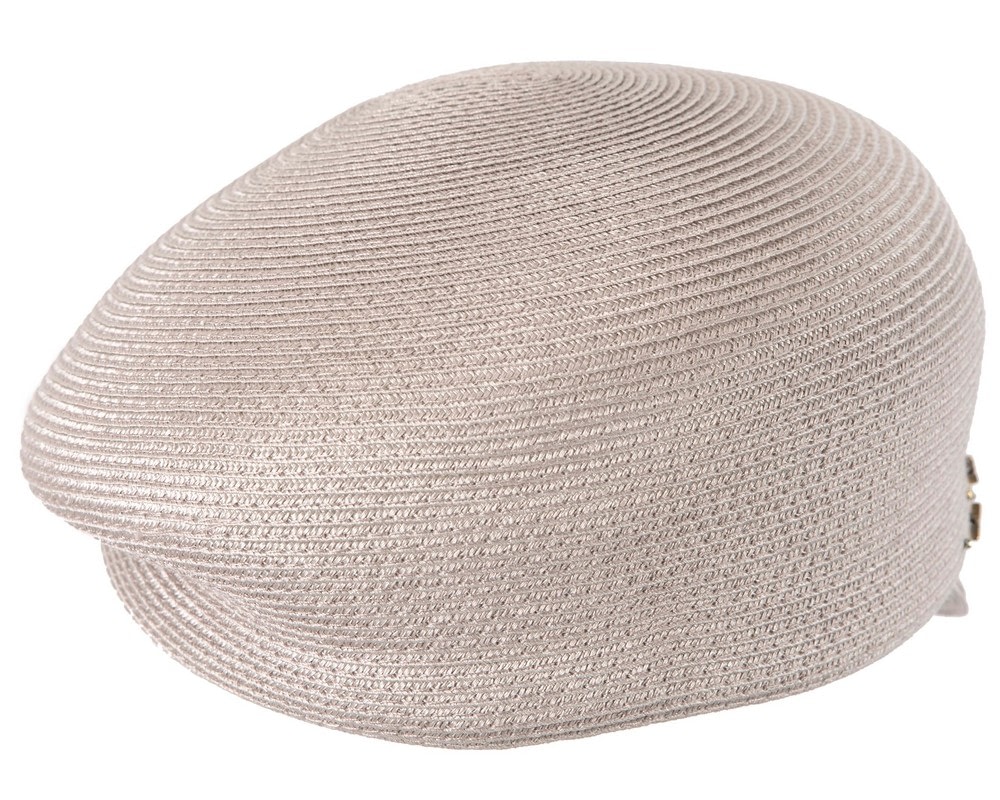 Silver cap with beak by Max Alexander - Fascinators Online Silver cap with beak by Max Alexander - Image 5