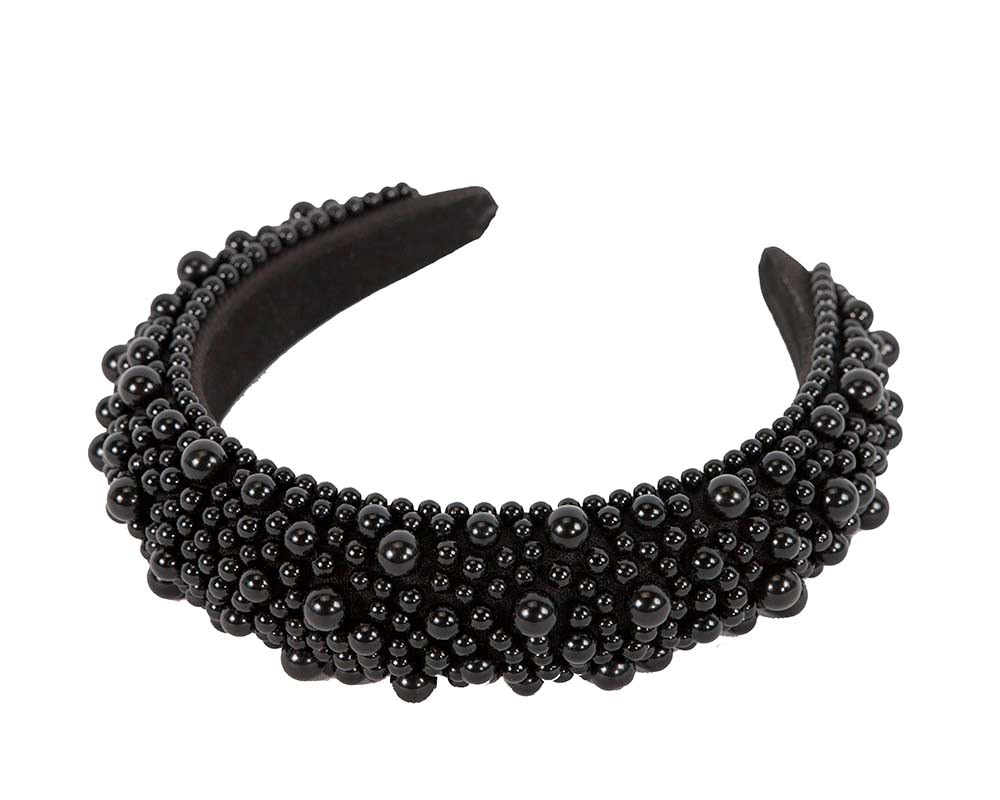 Stylish Black Fascinator Headband - Fascinators Online Stylish Black Fascinator Headband - Image 4