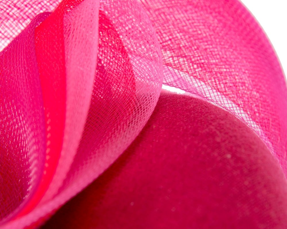 Large fuchsia winter racing fascinator by Fillies Collection - Fascinators Online Large fuchsia winter racing fascinator by Fillies Collection - Image 5