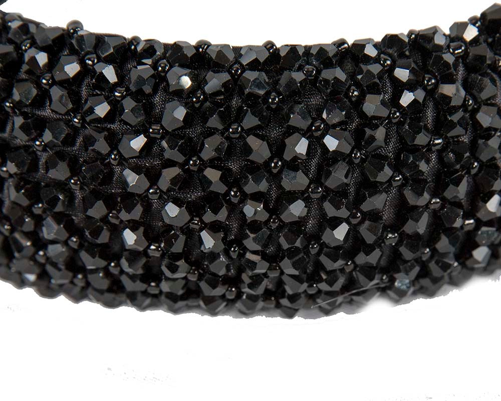 Black sparkly headband by Max Alexander - Image 3
