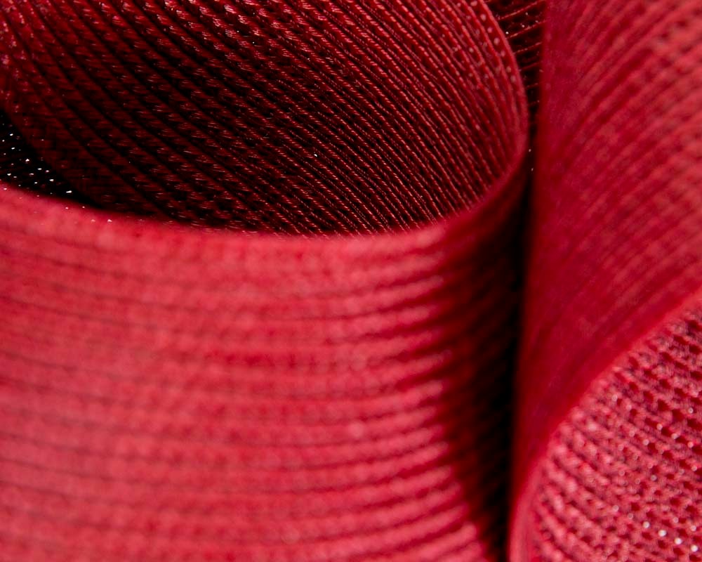 Stylish burgundy Australian Made racing fascinator by Max Alexander - Fascinators Online Stylish burgundy Australian Made racing fascinator by Max Alexander - Image 5