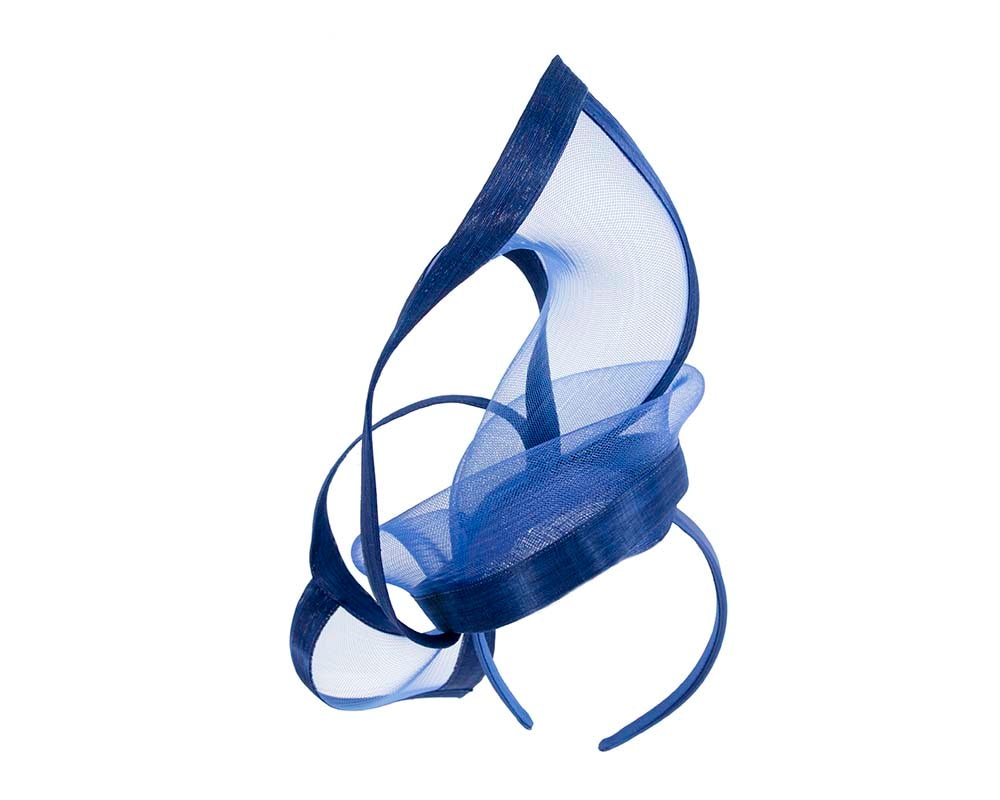 Edgy royal blue fascinator by Fillies Collection - Fascinators Online Edgy royal blue fascinator by Fillies Collection - Image 6