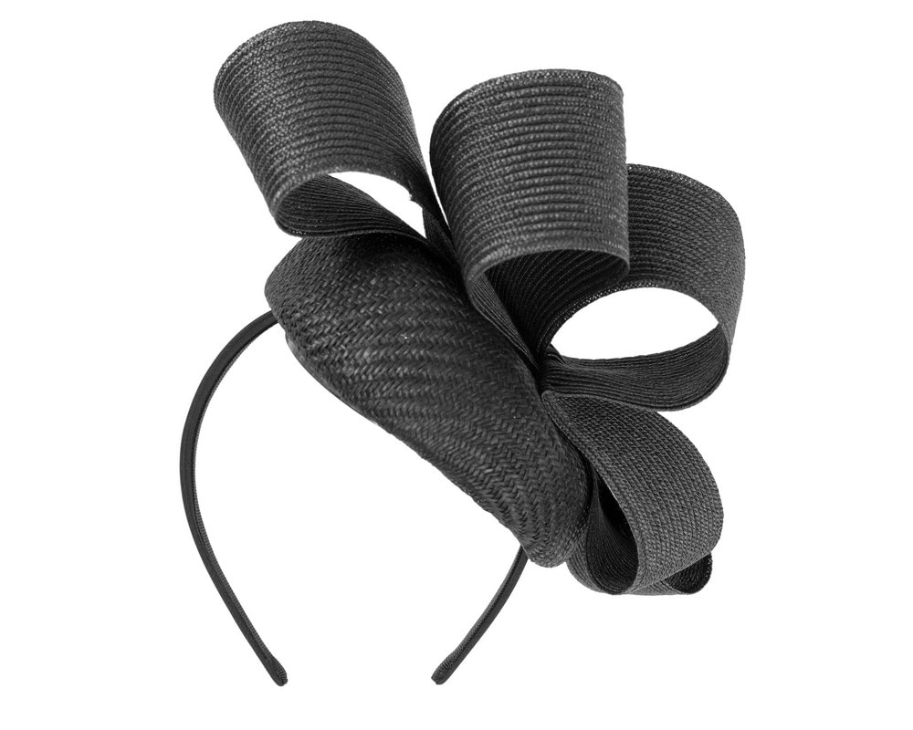 Black racing pillbox fascinator by Fillies Collection - Fascinators Online Black racing pillbox fascinator by Fillies Collection - Image 6