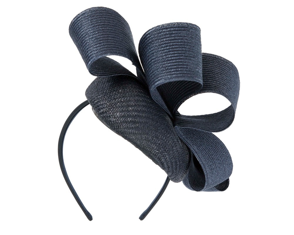 Navy racing pillbox fascinator by Fillies Collection - Fascinators Online Navy racing pillbox fascinator by Fillies Collection - Image 6