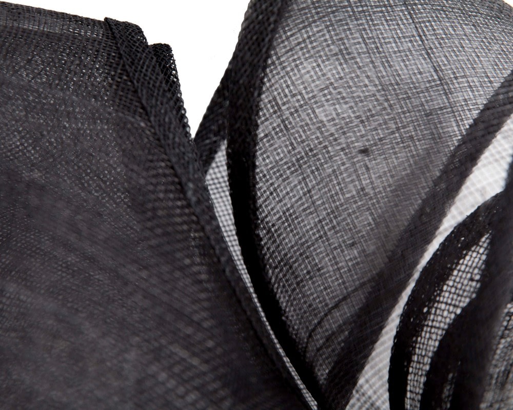 Large black fascinator by Max Alexander - Fascinators Online Large black fascinator by Max Alexander - Image 3