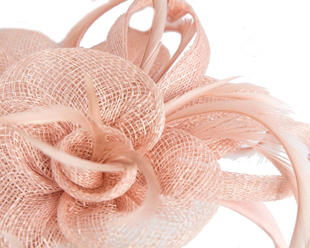 Blush flower fascinator by Max Alexander - Fascinators Online Blush flower fascinator by Max Alexander - Image 3