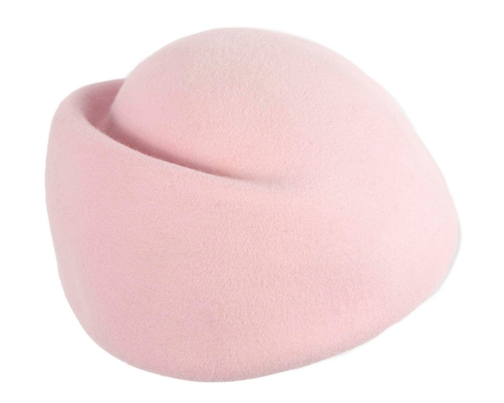 Designers pink felt winter fashion hat by Max Alexander - Image 6