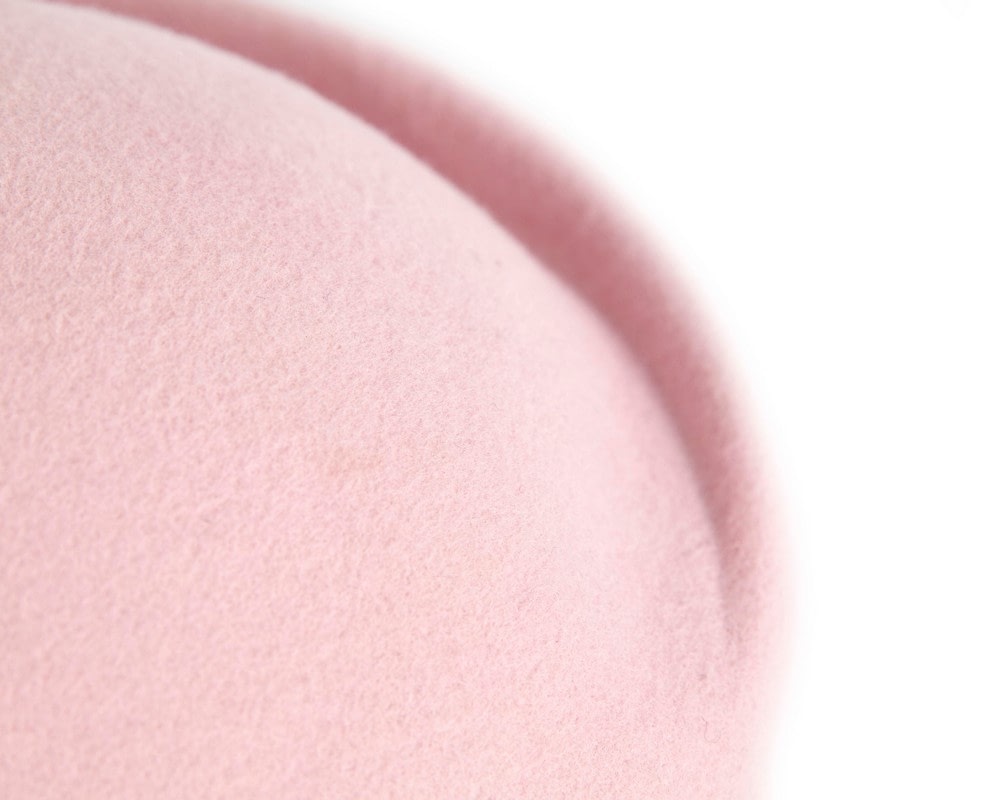 Designers pink felt winter fashion hat by Max Alexander - Image 5