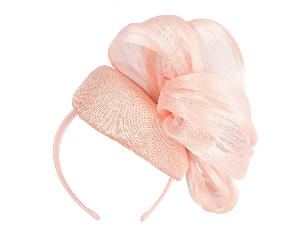 Pink pillbox fascinator with large flower by Fillies Collection - Fascinators Online Pink pillbox fascinator with large flower by Fillies Collection - Image 6