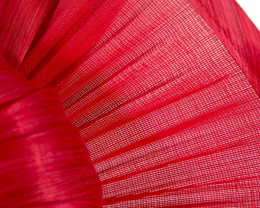 Tall Red Fillies Collection Fascinator - Fascinators Online Tall Red Fillies Collection Fascinator - Image 3