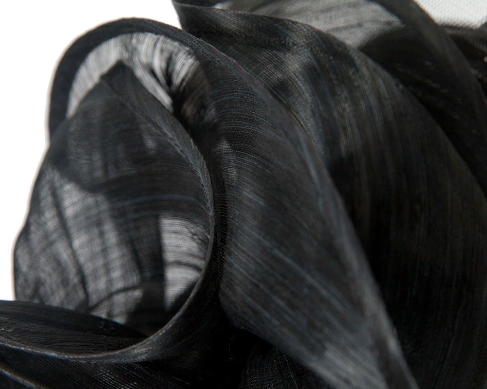 Tall black Fillies Collection fascinator - Fascinators Online Tall black Fillies Collection fascinator - Image 4