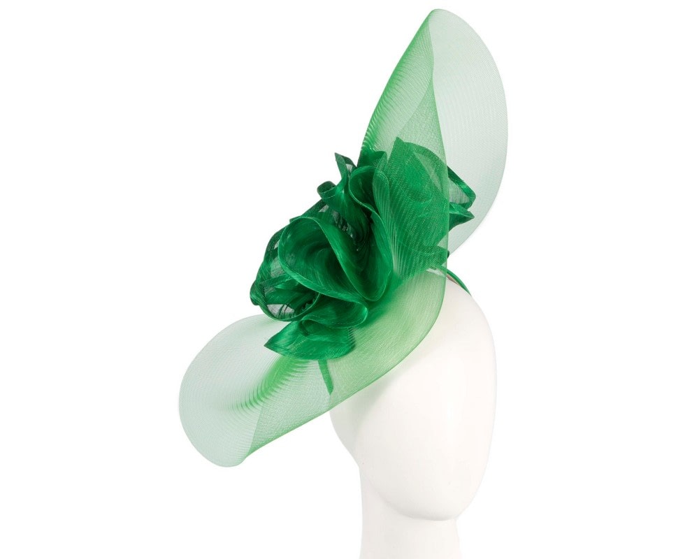 Fascinators Online - Tall green Fillies Collection fascinator