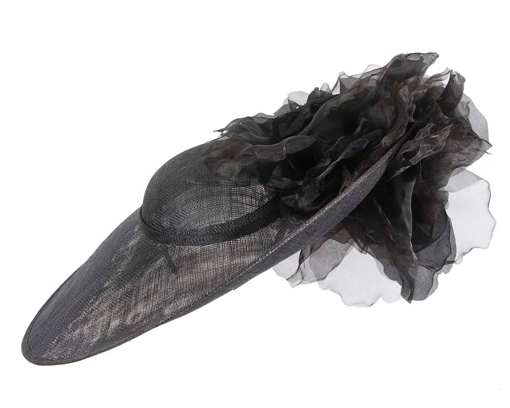 Fascinators Online - Large Fillies Collection Black Fascinator Hat
