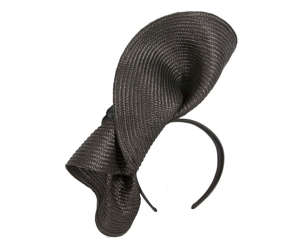 Astonishing black fascinator with orchids by Fillies Collection - Fascinators Online Astonishing black fascinator with orchids by Fillies Collection - Image 5