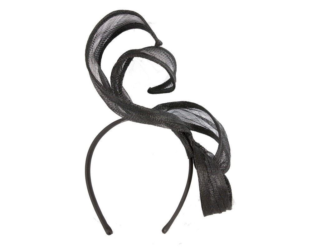 Fascinators Online - Sophisticated Black Fascinator by Max Alexander