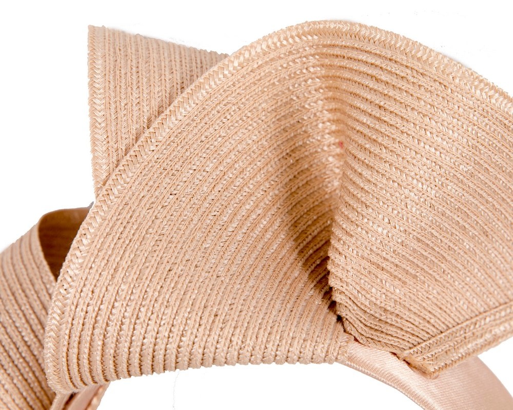 Stylish nude fascinator by Max Alexander - Fascinators Online Stylish nude fascinator by Max Alexander - Image 3