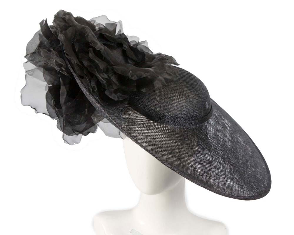Fascinators Online - Large Fillies Collection Black Fascinator Hat